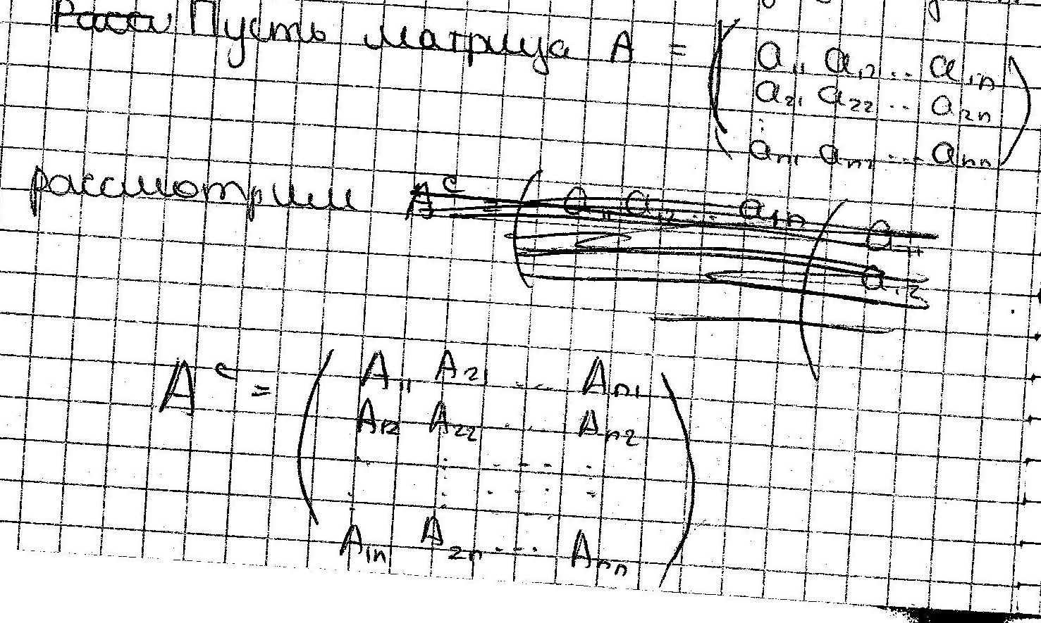 матрицы. линейные операции над матрицами. - student2.ru