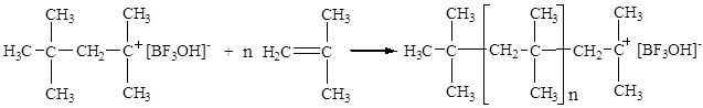 Механизм катионной полимеризации - student2.ru
