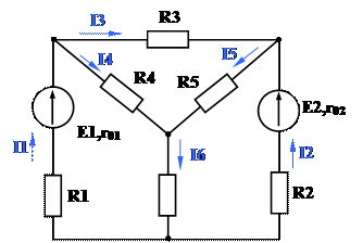 Метод узловых и контурных уравнений - student2.ru