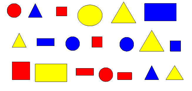 методика обучения детей сравнению формы предметов с геометрическими фигурами как эталонами предметной формы - student2.ru