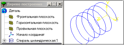 На ней расположены кнопки команд, с помощью которых можно создавать цилиндрические и конические спирали, трёхмерные ломаные линии и плавные кривые (сплайны). - student2.ru