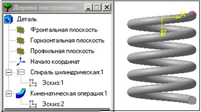 На ней расположены кнопки команд, с помощью которых можно создавать цилиндрические и конические спирали, трёхмерные ломаные линии и плавные кривые (сплайны). - student2.ru