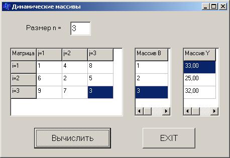 Настройка компонент StringGrid - student2.ru