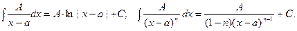 неопределённый интеграл - student2.ru