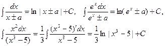 неопределённый интеграл - student2.ru