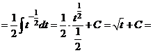 Неопределённый интеграл и его свойства - student2.ru