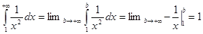 Несобственные интегралы от непрерывной функции по бесконечному промежутку (первого рода) - student2.ru