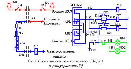 об электрических схемах электровоза - student2.ru