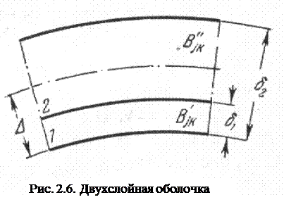 Оболочки, составленные из изотропных слоев. - student2.ru