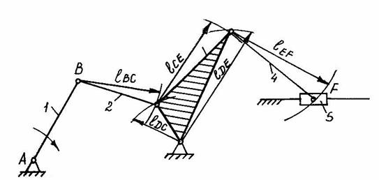 Образование плоских механизмов по Ассуру - student2.ru