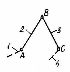Образование плоских механизмов по Ассуру - student2.ru