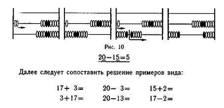 обучение нумерации в пределах 20 - student2.ru