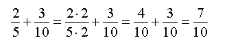 Обыкновенные дроби и дробные выражения - student2.ru