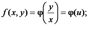 Однородные дифференциальные уравнения первого порядка - student2.ru