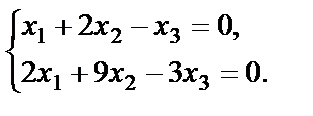 Однородные системы уравнений - student2.ru