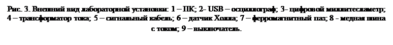 Описание лабораторного стенда и измерительного комплекса. На рисунке 2 представлена электрическая схема лабораторной установки, а на рисунке 3 – ее общий вид - student2.ru