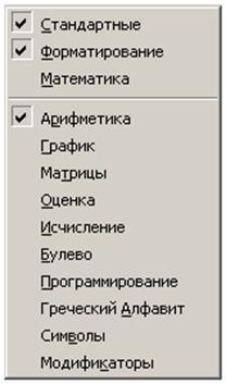 Описание текстового окна MathCAD - student2.ru