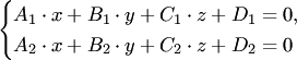 Параметрическое уравнение плоскости - student2.ru