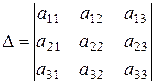 Определители третьего порядка. - student2.ru