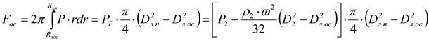 Осевое усилие, действующее на ротор центробежного компрессора. Способы уравновешивания осевого усилия, действующего на ротор центробежного компрессора - student2.ru