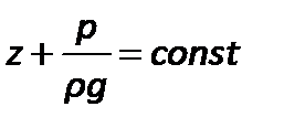 Основное уравнение гидростатики - student2.ru