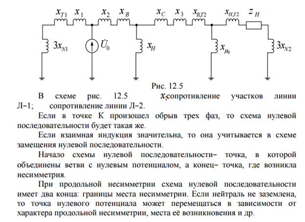 Параметры автотрансформаторов для токов нулевой последовательности. - student2.ru