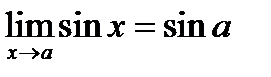 Основные сведения из теории. При определении предела тригонометрической функции можно независимую переменную заменить ее предельным значением - student2.ru