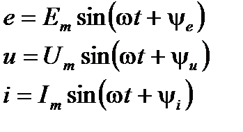 основные сведения о цепях синусоидального тока - student2.ru
