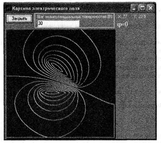 Основные теоретические положения. Программа ElectField предназначена для расчета распределения потен­циала электрического поля на плоскости - student2.ru