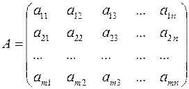 Означення матриці. Різновиди матриць - student2.ru