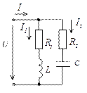 Параллельные цепи RL и RC при гармоническом - student2.ru