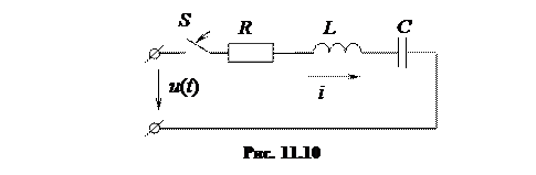 Переходные процессы в цепи, содержащей R-, L-, и С-элементы - student2.ru