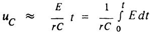Переходные процессы заряда и разряда емкостного элемента в цепи с источником постоянной ЭДС - student2.ru