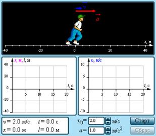 Перемещение и скорость - student2.ru