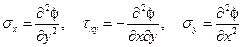 Плоская задача теории упругости в декартовых координатах - student2.ru