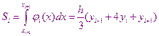 Погрешность интегрирования определяется шагом разбиения h. С уменьшением h точность возрастает. Точность вычисления интеграла по методу прямоугольников и трапеций имеет порядок . - student2.ru