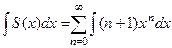 Поиск суммы степенных рядов с помощью почленного интегрирования и дифференцирования. - student2.ru