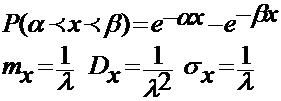 Показательное (экспоненциальное распределение) - student2.ru