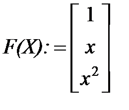 Получение математических моделей в приложениях Mathcad и Excel - student2.ru