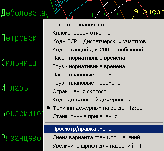 Обязанности ДСП (оператора при ДСП) при работе с ГИД - student2.ru