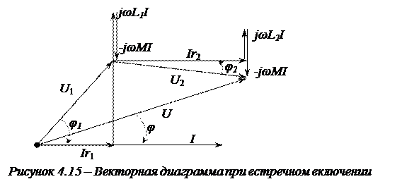 Последовательное соединение индуктивно связанных элементов цепи - student2.ru