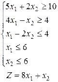 Постановка задач линейного программирования - student2.ru
