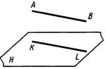 Построение линии пересечения двух плоскостей по точкам пересечения прямых линий с плоскостью. - student2.ru