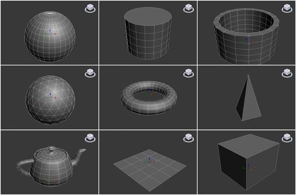 Построение примитивов в 3D MAX - student2.ru