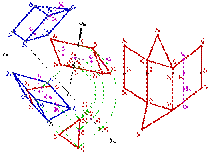 Построение развертки пирамидальной поверхности. Метод триангуляции - student2.ru