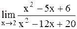 Практические задания. Вычислить пределы функций - student2.ru