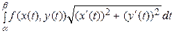 приближенное вычисление криволинейного интеграла - student2.ru