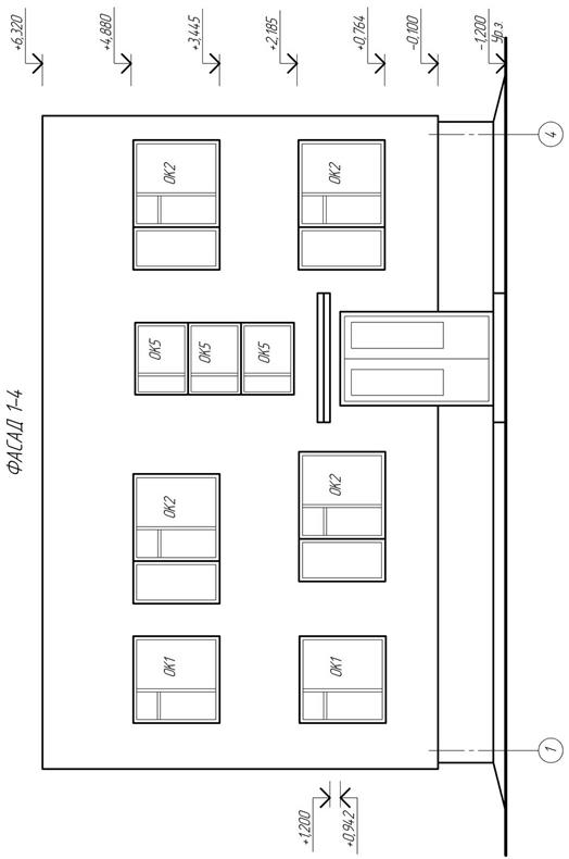 Приложение 15. Разрез здания - student2.ru