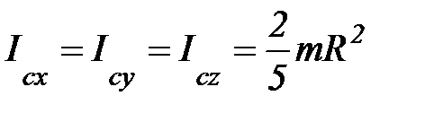 Приложение. Момент инерции и его вычисление - student2.ru