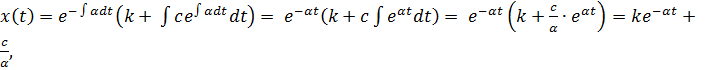 Применение дифференциальных уравнений первого порядка для решения задач - student2.ru